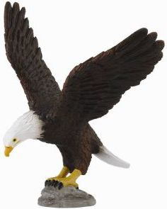 Figurë lodër Breyer Wildlife American Bald Eagle, 41cm, 35cm, shumëngjyrëshe