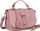 Çantë crossbody LuluCastagnette L, lëkurë eko, me rrip që rregullohet, rozë blush