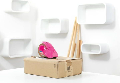 Dispenzer shiritash Tesa Pack n Go, 5 cm, me shirit, rozë
