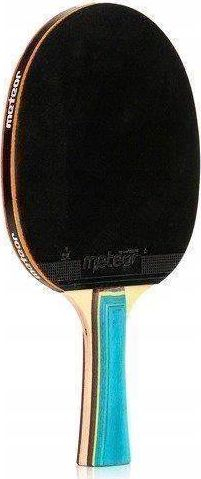 Rakete pingpongu Meteor Zephyr, veshje 2.1 mm, doreze ergonomike, e kuqe