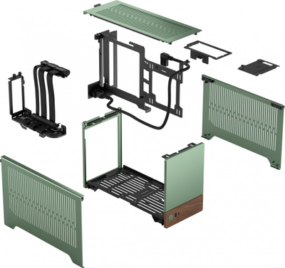 Kasë Fractal Design Terra Jade, Small Form Factor