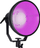 Reflektor skenik Light4Me Retro 300, LED 40W RGBA, me DMX, i zi