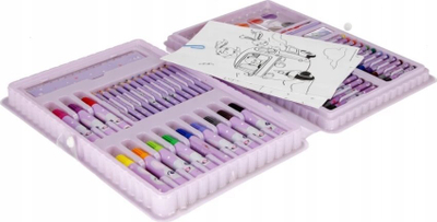 Set kreativ Starpak Rabbit, 68 pjesë, për fëmijë, shumëngjyrësh