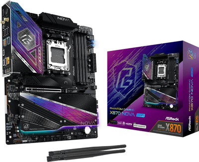 Pllakë amë Asrock X870 NOVA WIFI, Socket AM5, DDR5, ATX