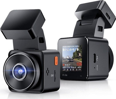 Kamerë për makinë Vantrue E1 Lite, Full HD 1080p, me GPS dhe WiFi, e zezë