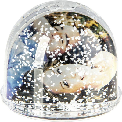 Glob dekorativ Walther Snow Globe, 6.5 x 6 cm, transparent