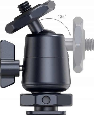Kokë e vogël tripod SmallRig Mini Ball Head 2 Pack, vidë 1/4", 360°, e zezë