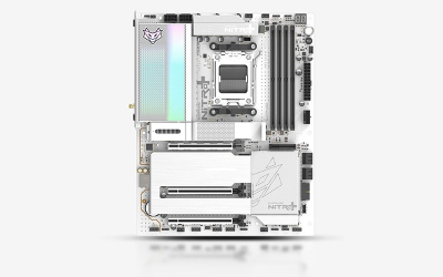 Pllakë amë Sapphire Nitro+ X870EA PhantomLink Polar Edition, AMD X870E, DDR5, e bardhë