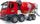 Kamion betoni lodër Bruder Mercedes-Benz Arocs 03655, shkallë 1/16, bojë blu