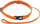 Buoy sigurie për not Enero Inflatable Safety Buoy Dry Pocket 2 in 1, 72x36 cm, portokalli