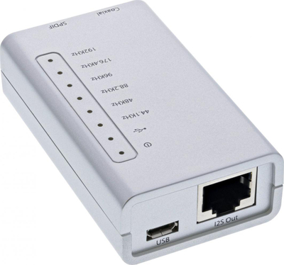 Përshtatës USB HD Audio InLine, i bardhë