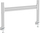 Mbajtëse tavoline InLine Slatwall, panel alumini 1m, 2 mbështetëse 0.43m, gri