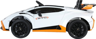 Makina elektrike Leantoys Lamborghini Drift, për fëmijë 3+, e bardhë