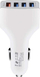 Karikues makine Luka Fast Charger 3.0, 4 porta USB, QC 3.0, i bardhë