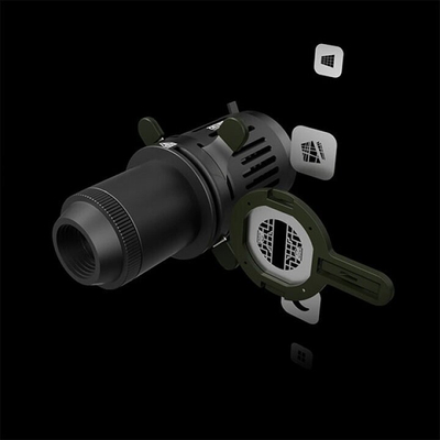 Aksesor ndriçimi Zhiyun MOLUS Spotlight Attachment, për MOLUS X-series, fokus i rregullueshëm, i zi