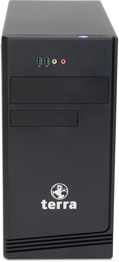 Kompjuter desktop Terra PC 6000, USB përpara, format tower, i zi