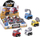 Set makinash ndërtimi Artyk Construction Vehicles Mix, 4 modele, me tërhiq-e-lësho