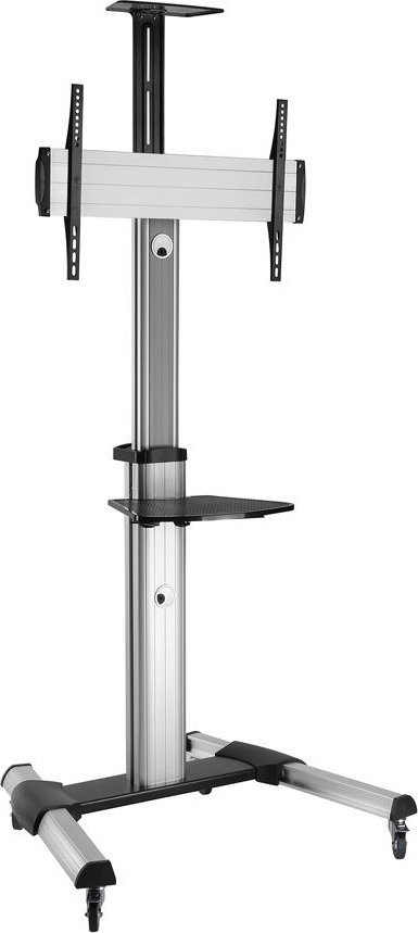 Stendë me rrota për TV ROLINE 17.03.1260, 37"-70", 50 kg, e zezë