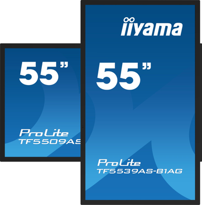 Monitor profesional me prekje Iiyama TF5539AS-B1AG, 55", 4K Ultra HD, i zi