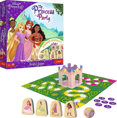 Loja me tabela Trefl Disney Princess, bashkëpunuese, për kalamaj 3+