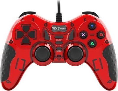 Gamepad Genesis Mangan 200, 180cm, i zi / kuq