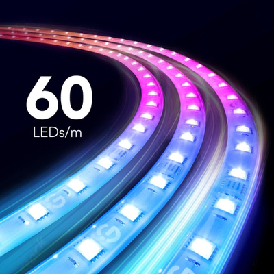 Shirit LED i zgjuar Govee M1 Pro Premium, 5m, RGBICW, shumëngjyrësh