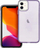 Futera Pearl për iPhone 11, TPU e butë, me skaje të ngritme, ngjyrë vjollcë