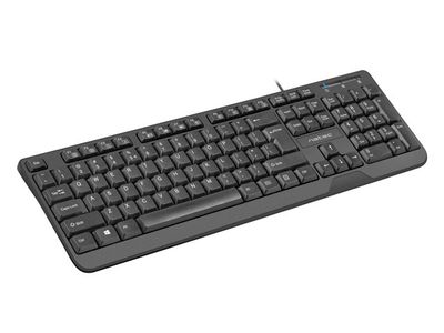 Tastierë Natec TROUT SLIM, USB, e zezë