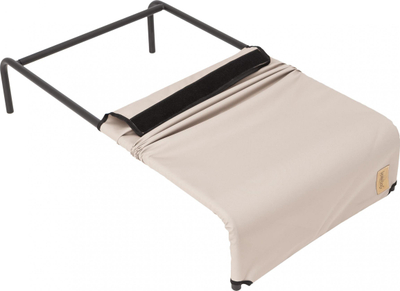 Shtrat për qen Hobbydog Bed Iron, madhësia XL, me skelet çeliku, bezhë