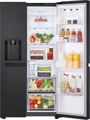 Frigorifer Side by Side LG GSLC41EPPE, 641L, Total No Frost, inox 3