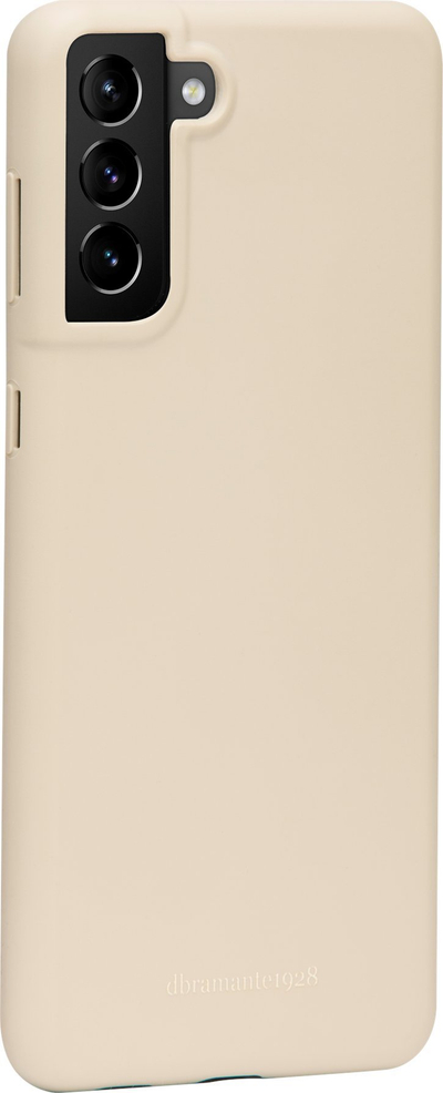 Këllëf telefoni dbramante1928 Bornholm për Samsung Galaxy S21 Plus, biodegradues, kompatibil me karikim me valë, Sahara Sand