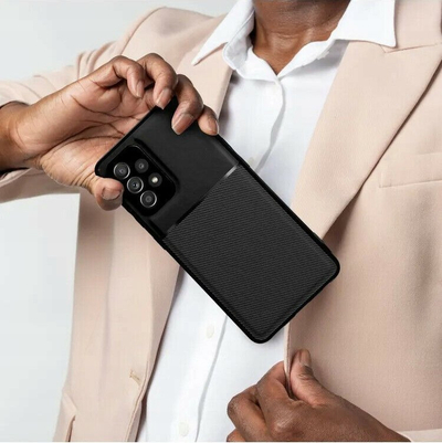 Maskë Noble Case për Xiaomi Redmi Note 12 Pro 5G, TPU PU, e zezë