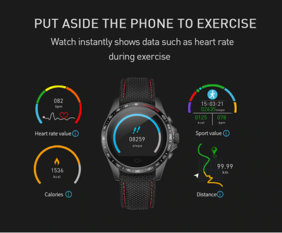 Orë smart VeryFit CK23 DIX01, e zezë