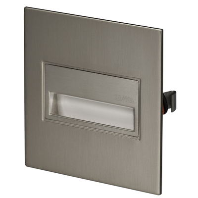 Dritë muri LED Zamel Sona, 14V, çelik inox, dritë e ngrohtë