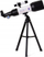 Teleskop astronomik Thumbs Up 1002687, me tripod çeliku, i bardhë me të zi