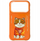 Футрола за телефон Nimmy Glasses Cool Cat за iPhone 17 Pro Max, заштитна, портокалова