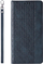Kartë mbrojtëse Hurtel Magnet Strap për iPhone 13, tip libër, me mbajtëse kartash, blu e errët