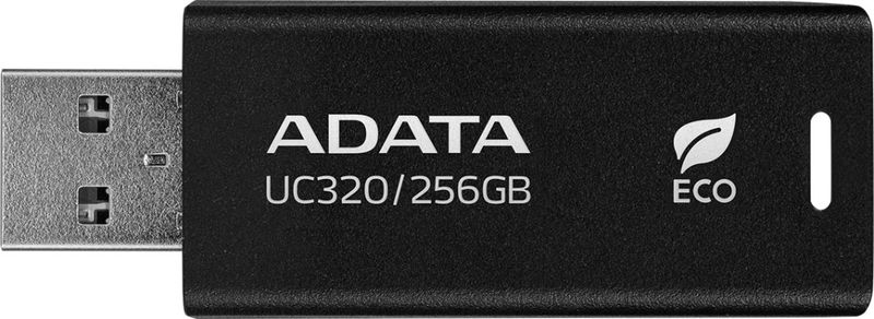 Memorie USB ADATA UC320, 256GB, USB 3.2 Gen 1, e zezë