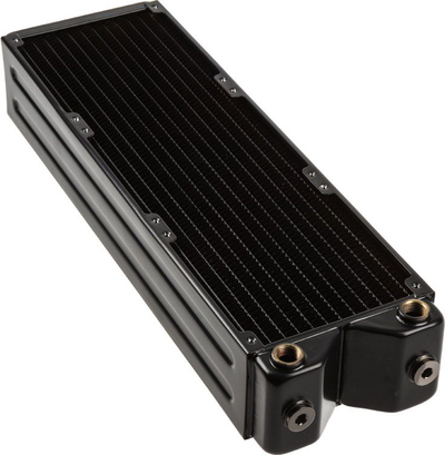Radiator ftohës me ujë Coolgate G2 CG360G2, 360mm, 10 FPI, i zi