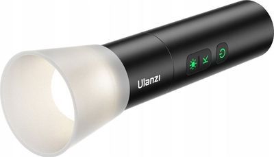 LED светло за камера Ulanzi LM07, континуирано светло, компактно, црно