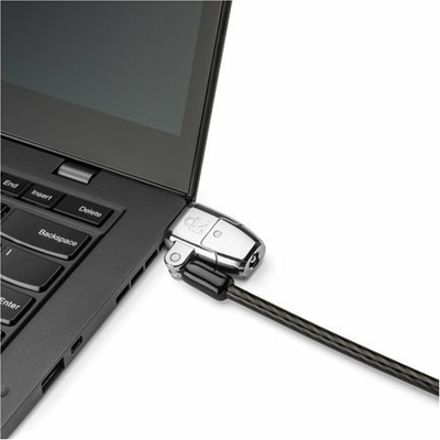 Брава за безбедност за лаптоп Kensington ClickSafe 2.0 3 in 1, со клуч, челично јаже