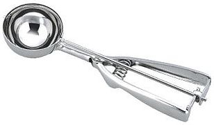 Lugë mekanike për akullore Tescoma PRESTO, 5 cm, çelik inox, argjendi