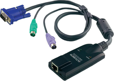 Kabllo adapter KVM ATEN KA7520, PS/2, modul CPU për KH Series, e zezë