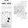 Relé impulsive bistabile Zamel PBM-33, 230V AC, 16A, e bardhë