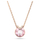Qafore për femra Swarovski, ari rozë