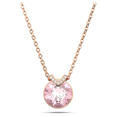 Qafore për femra Swarovski, ari rozë