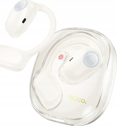 Kufje wireless Hoco EA3 Talent, Bluetooth, me etui karikimi, të bardha