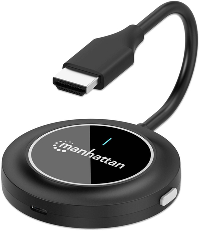 Сет за презентација безжичен HDMI Manhattan MH, Full HD 1080p, 30 m, црн