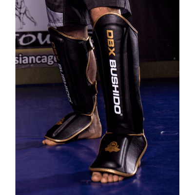 Mbrojtëse kërciri dhe shpute Bushido SP-10v4, për MMA, e zezë