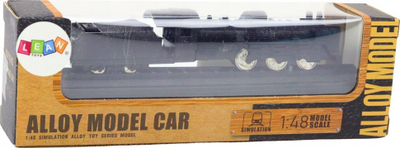 Model treni për koleksion Metal Train Wagon Locomotive, shkalla 1:48, metal, i zi